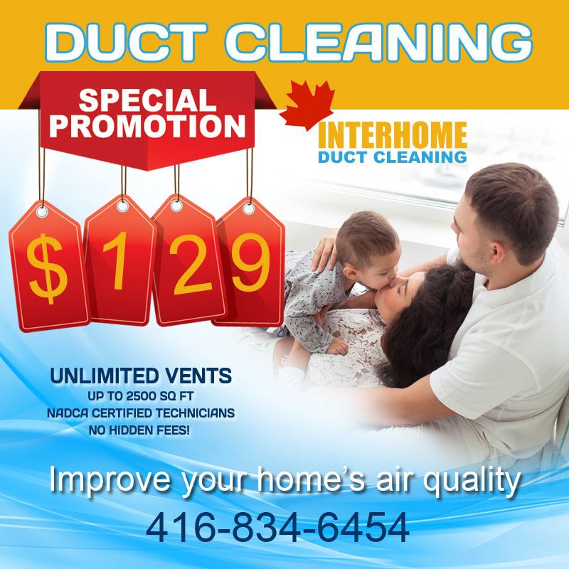duct cleaning brampton special