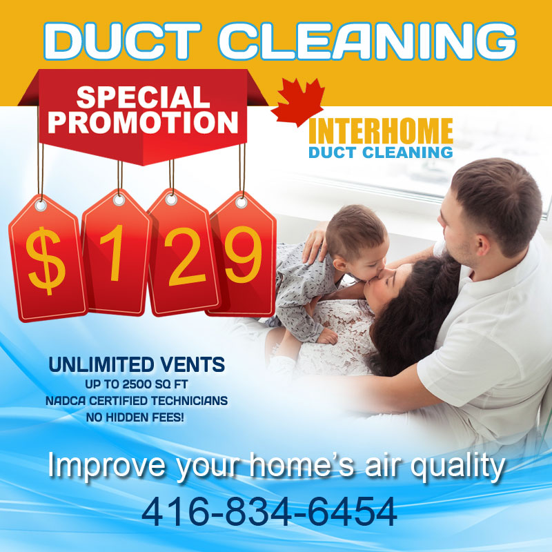 duct cleaning vaughan special